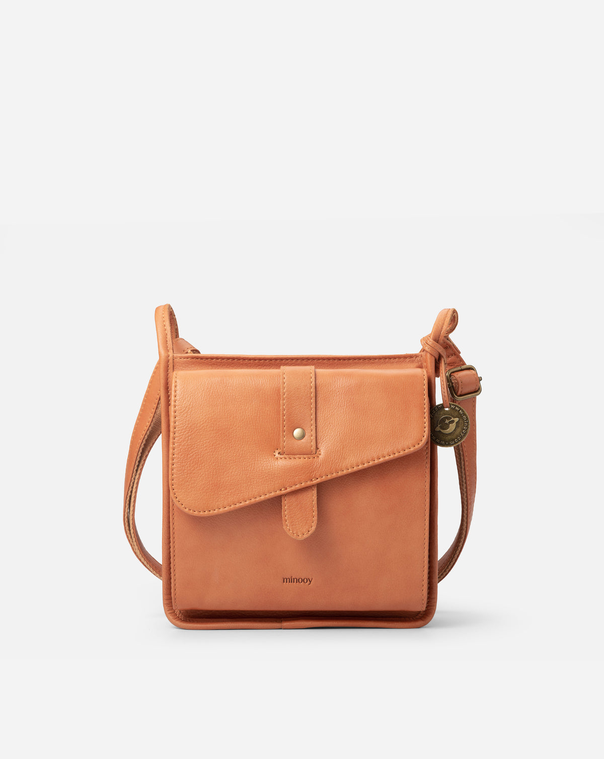 N°21 Mini Eva Leather Shoulder Bag in White